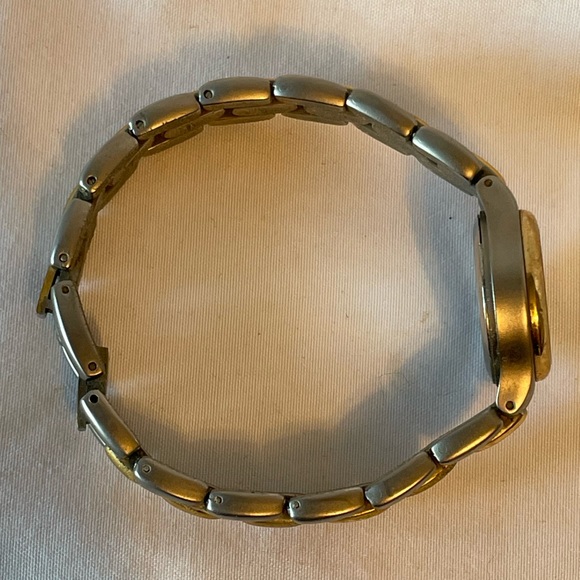 Tinker Bell Disney Watch 2 Tone Gold Silver Crystal Accent Adjustable Peter Pan - Picture 4 of 9